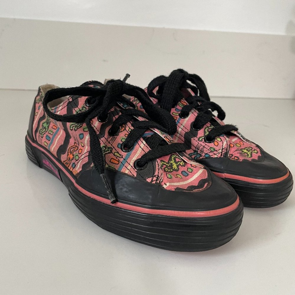 Vintage Airwalks - "Alias" Low-Tops 1989; Keith Haring